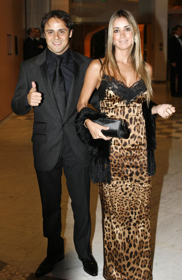 Felipe Massa and Girlfriend