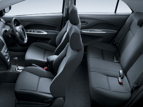 Toyota Vios Seating